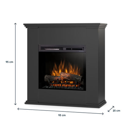 Elektrisk Pejs Kelia 23" XHD 1400W Fritstående 93x95 cm | 5905317801768