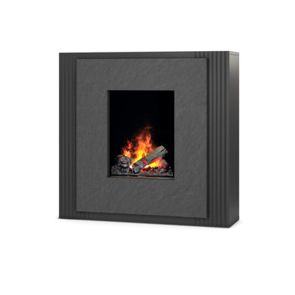Elektrisk Pejs Linario 2000W 105x97 cm Sort Mat