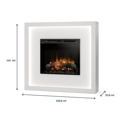 Elpejs Litos 1400W 28" Hvid Mat | LITOS-28-W01