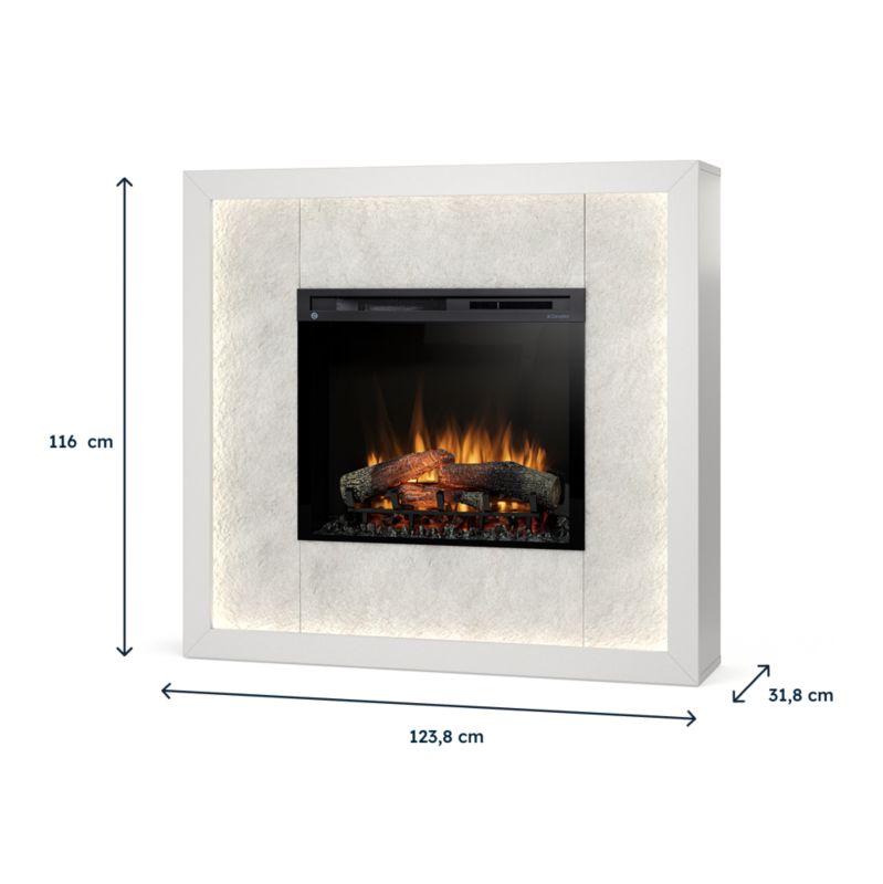 Elpejs Litos 1400W 28" Hvid Mat