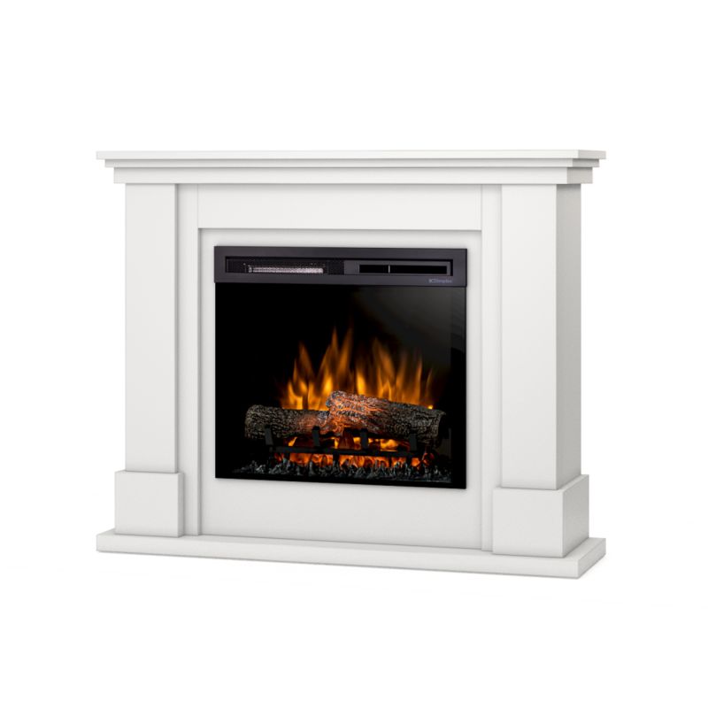 Elektrisk Pejs Luena 23" XHD 1400W Hvid Mat