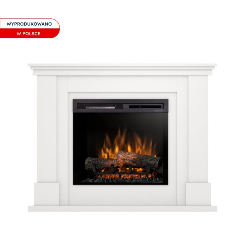 Elektrisk Pejs Luena 23" XHD 1400W Hvid Mat