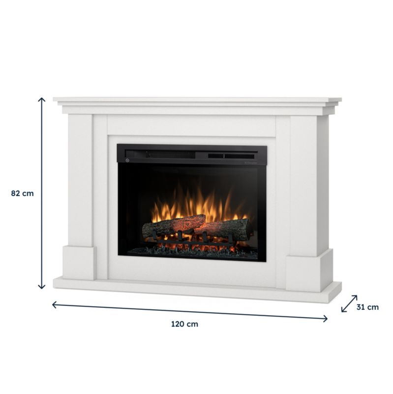 Elpejs Luena 26" XHD 1400W LED Hvid Mat