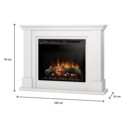 Elektrisk Pejs Luena 28 XHD 1400W 125x95 cm