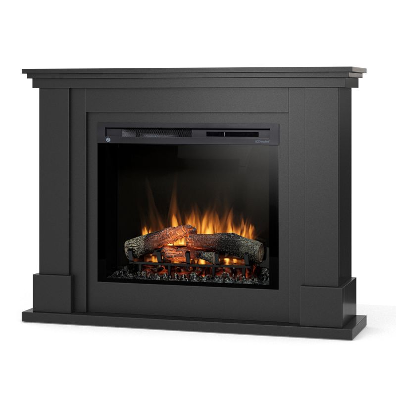 Elektrisk Pejs Luena 28" XHD 1400W LED Sort