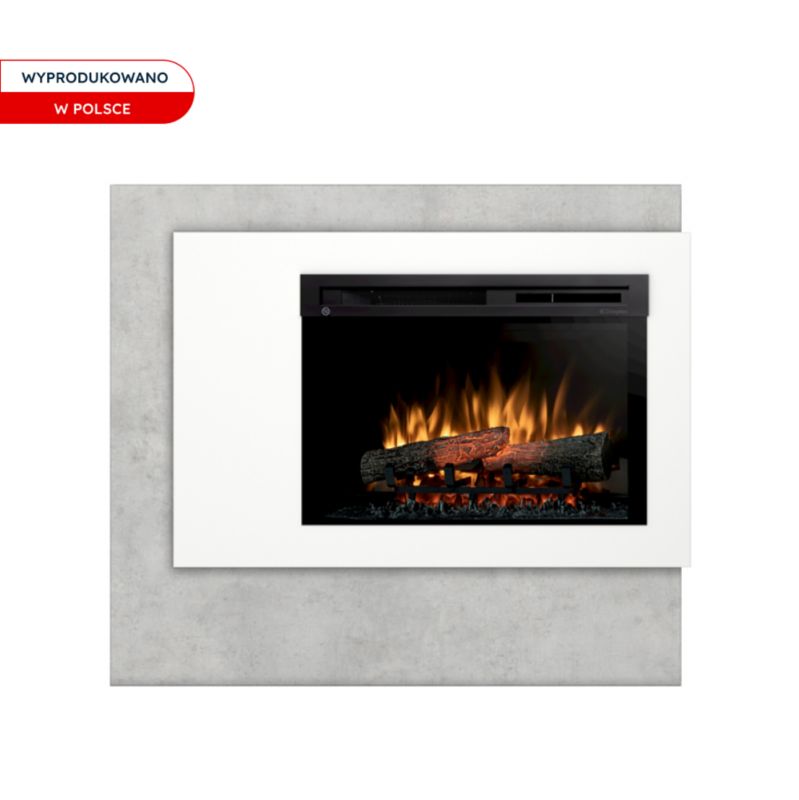 Elpejs Pulmari 26" XHD 110x95 cm Hvid Beton