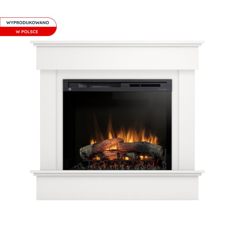 Elektrisk Pejs Tormes 28" XHD 1400W Hvid Mat