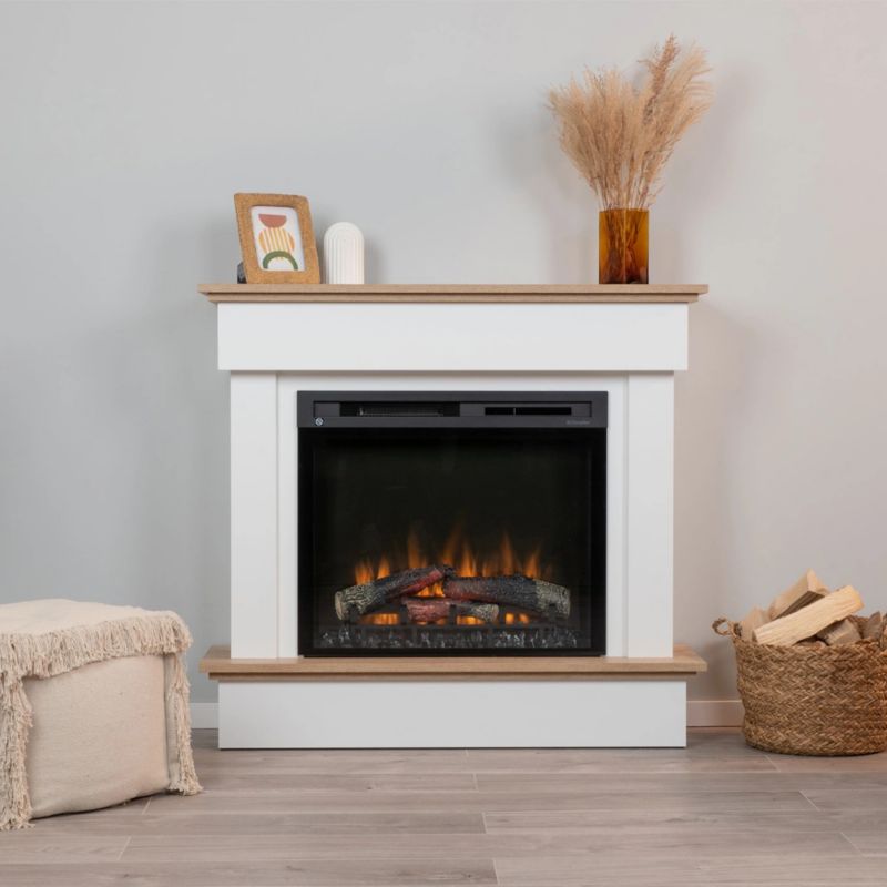Elpejs Tormes 28" LED 1400W Hvid Mat Lys Eg