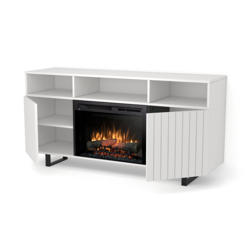 Elektrisk Pejs TV Møbel 26" XHD 1400W Trivel | TRIVEL-26-W01