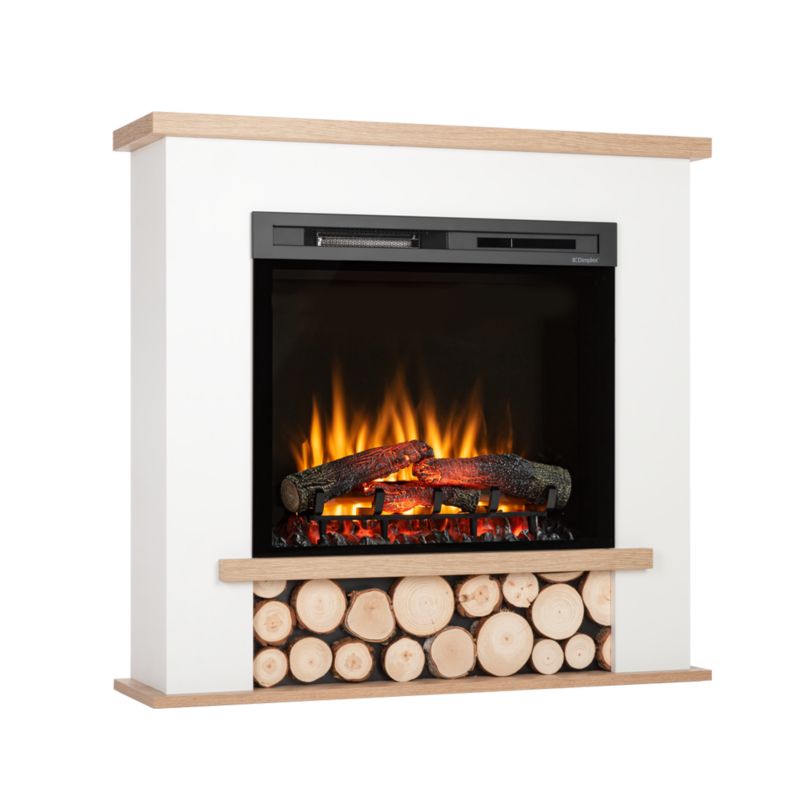 Elektrisk Pejs Tula 28" XHD 1400W 106x100 cm Hvid Mat