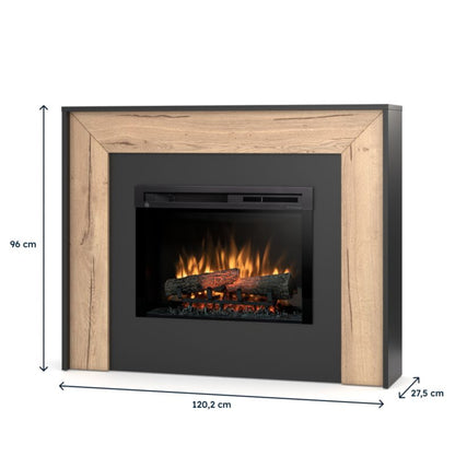 Elpejs Zuni 26" XHD 1400W Sort med Træ