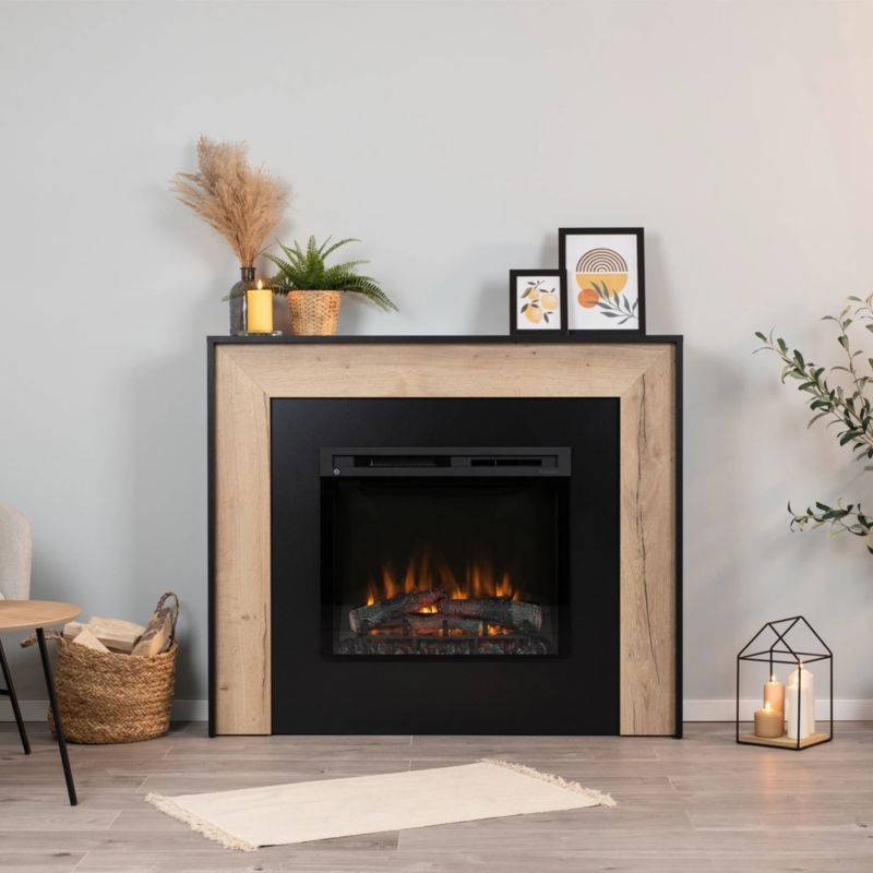 Elpejs Zuni 28" XHD 1400W LED Sort med Træ