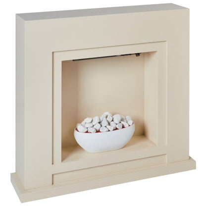 Elektrisk Kamin Sahara 90x80 cm Beige
