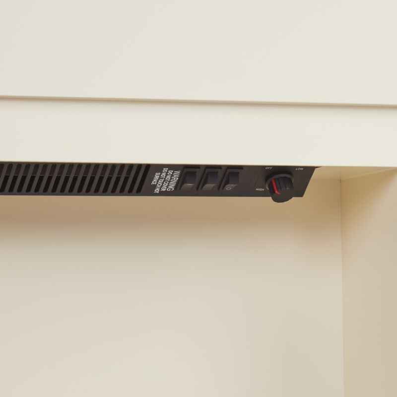 Elektrisk Kamin Sahara 90x80 cm Beige