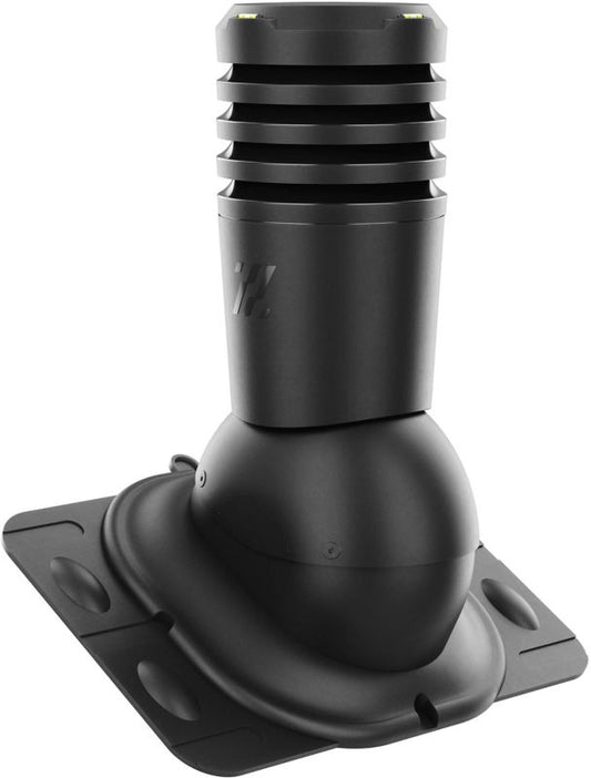 Eco Line ventilationshætte Ø125 mm mat-sort