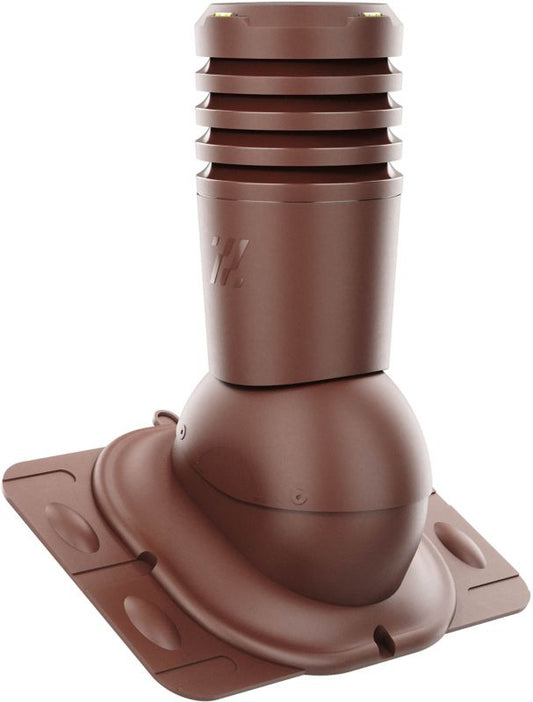 Eco Line ventilationshætte Ø 150 mm i brun