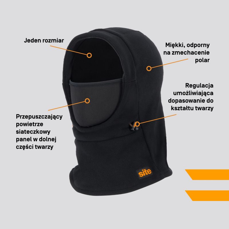 Site sort fleecebalaclava