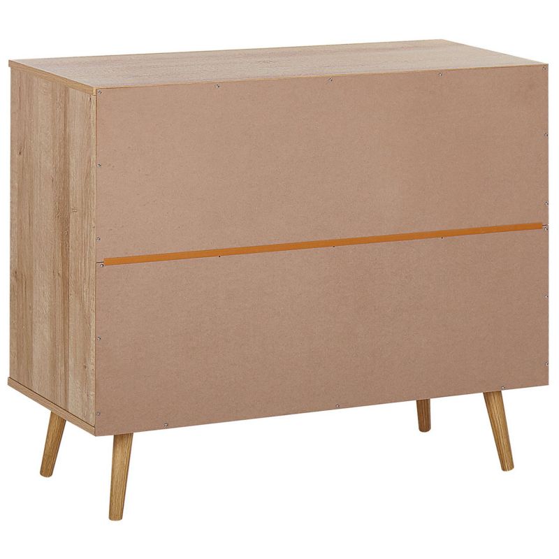 Komoda Ponca 3 Skuffer 90x40x79 cm Lys Brun