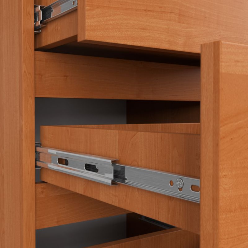 Kommode Akord CL4 Olieret Birk 40 cm 4 skuffer mat birk 40x35x74 cm 1 stk.