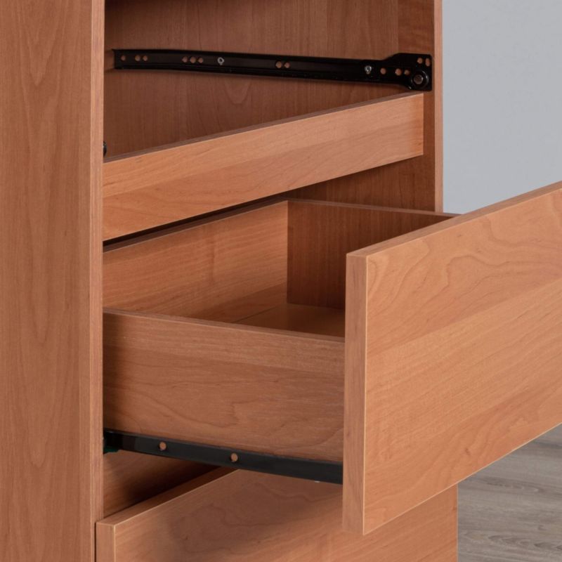 Akord K120 kommode i oliet ask 120 cm med 8 skuffer, mat oliet ask, 120x40x99 cm, 1 stk.