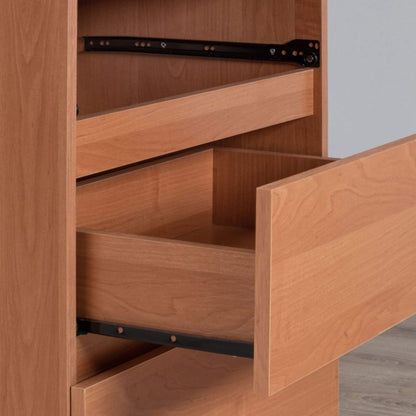 Akord K120 kommode i oliet ask 120 cm med 8 skuffer, mat oliet ask, 120x40x99 cm, 1 stk.