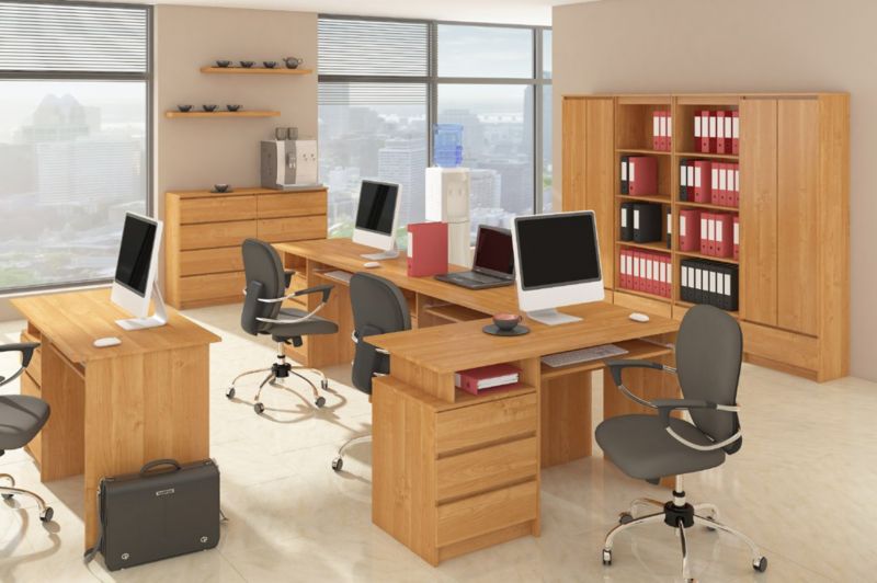 Kommode Akord K60 Olier 60 cm med 6 skuffer i mat olieret finish 60x40x130 cm 1 stk.