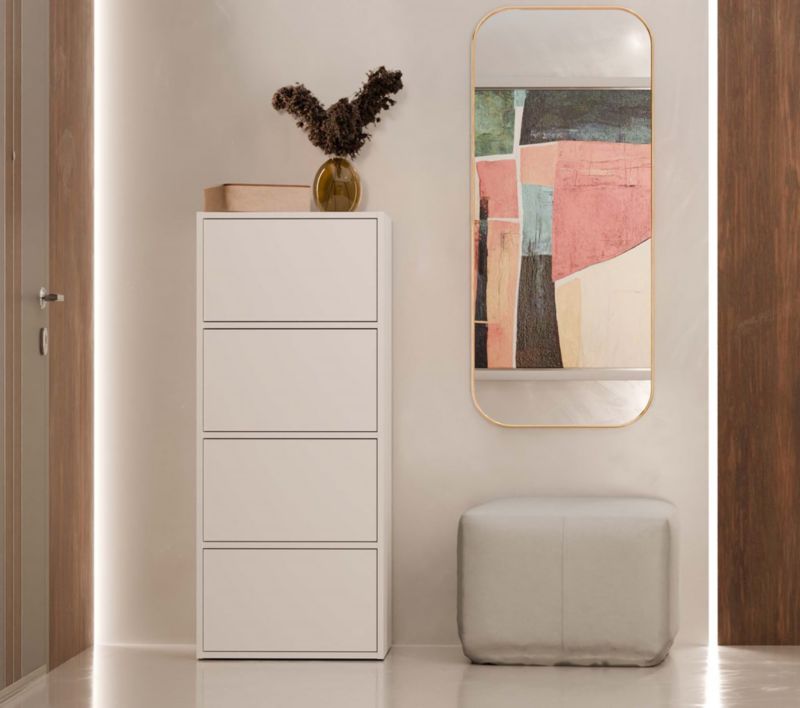 Komoda ALMA Hvid 50x119x40 cm