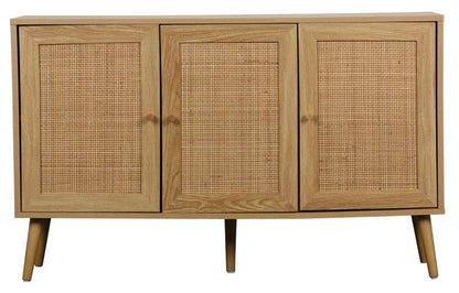Komoda Ballo 115 cm Naturlig Brun Rattan