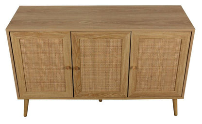 Komoda Ballo 115 cm Naturlig Brun Rattan