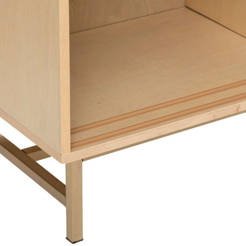 Komoda Rayo 100 cm Rattanfront Guldben Boho
