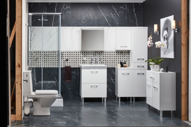 Kommode Cersanit Olivia 70 x 83 x 30 cm