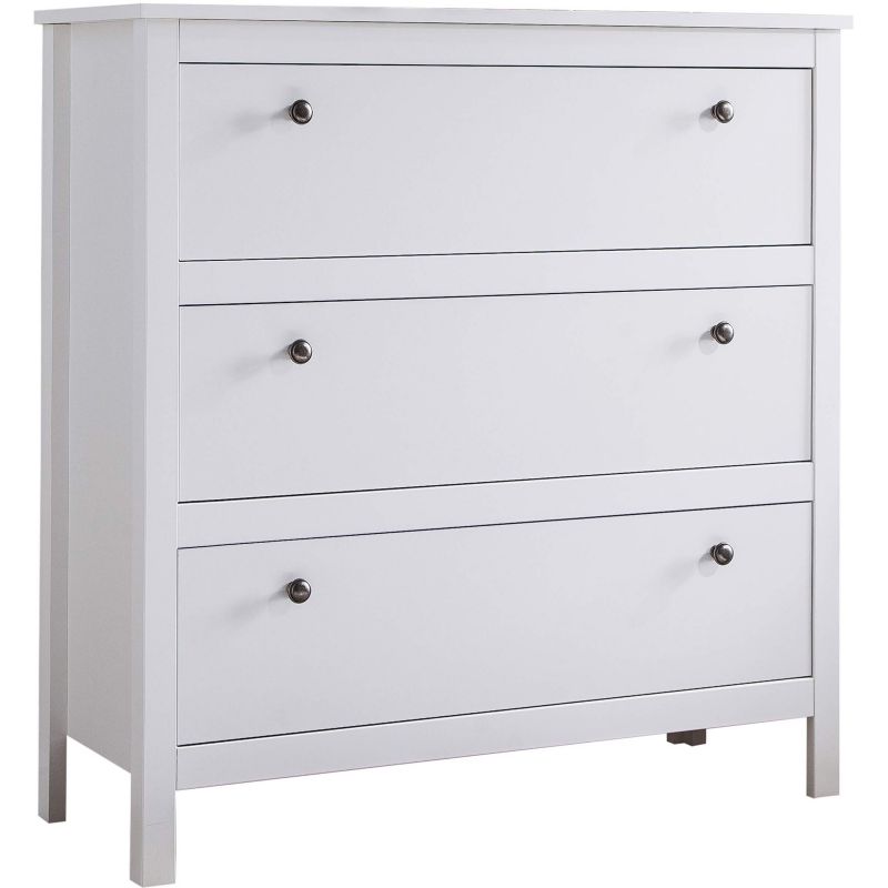 Kommod Azura 92 cm Hvid Skuffe