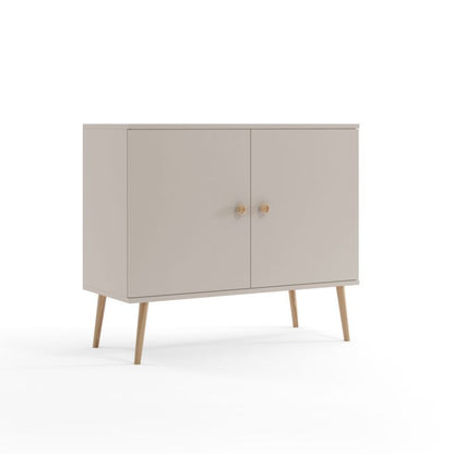 Bettso Ikon to-dørs kommode i skandinavisk stil, kasmir, 1 stk.