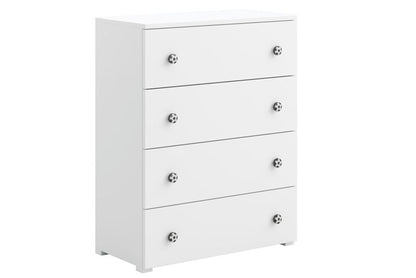 Børnekommode Kobi Emily, fodboldmotiv, 1 stk.