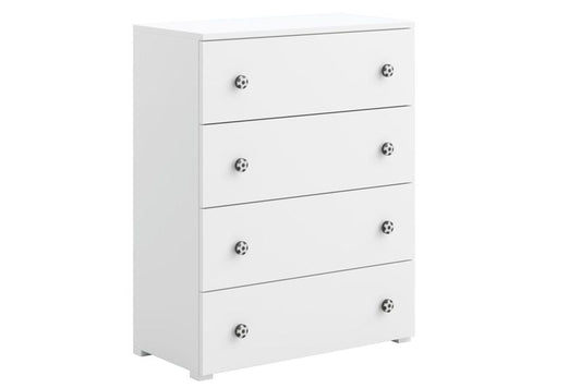 Børnekommode Kobi Emily, fodboldmotiv, 1 stk.