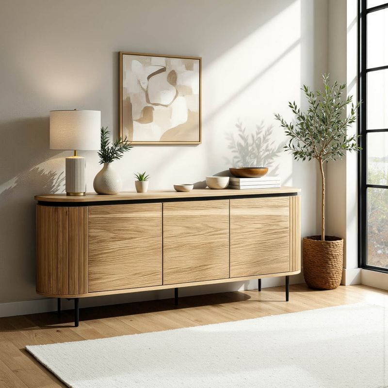 Komoda BECK 160 cm Eg Rillet