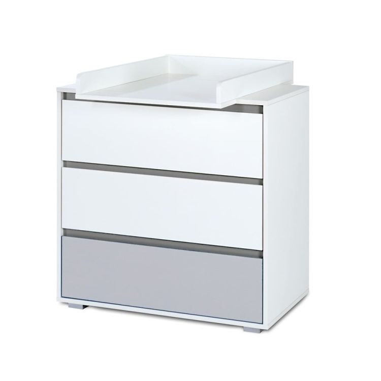 Komode Dalia 80 cm Hvid/Grå