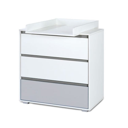 Komode Dalia 80 cm Hvid/Grå