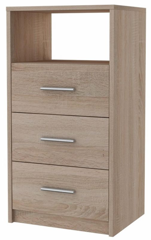 Komoda Matkam 3SO 75x40x35 cm Eg Sonoma