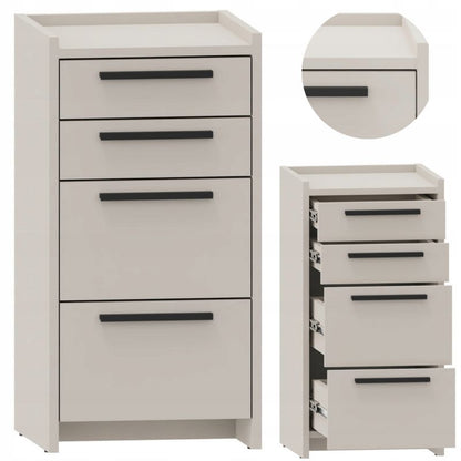 Komoda ALTIVO 2SW2SN 70x36x36 cm Kaszmir