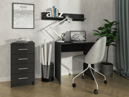 Komoda Bodo 4S 40 cm Sort