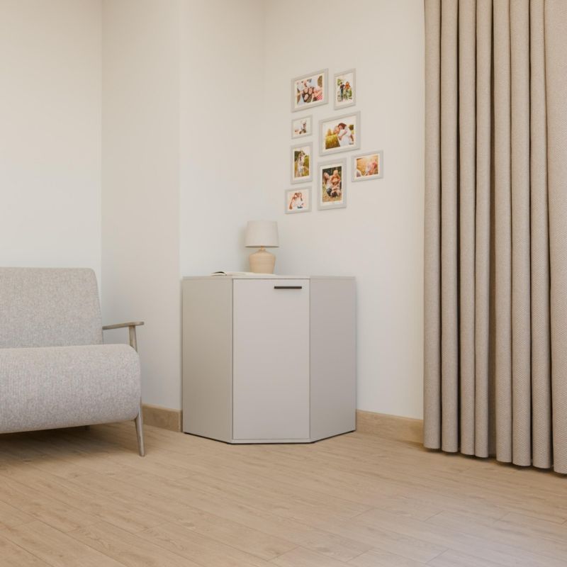 Hjørnekommode CR3-KD5 Kasmir 58x74x34 cm
