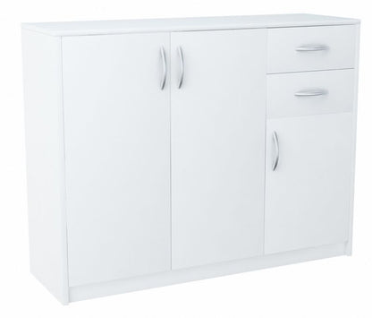 Komoda Matkam 110 cm 3d2s Hvid