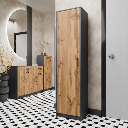 Kommode 3D2S 110 cm Grafit-Wotan