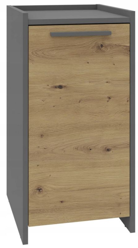 Komoda ALTIVO 1D Artisan-Antracyt 36x35,6x70,4 cm