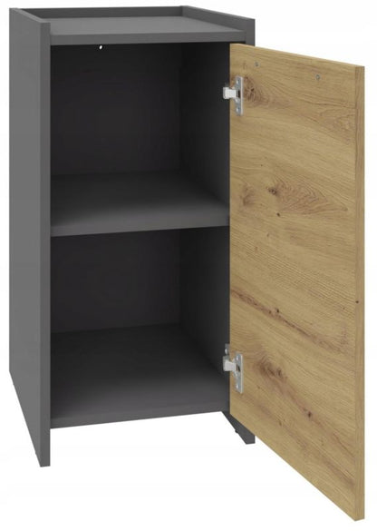 Komoda ALTIVO 1D Artisan-Antracyt 36x35,6x70,4 cm