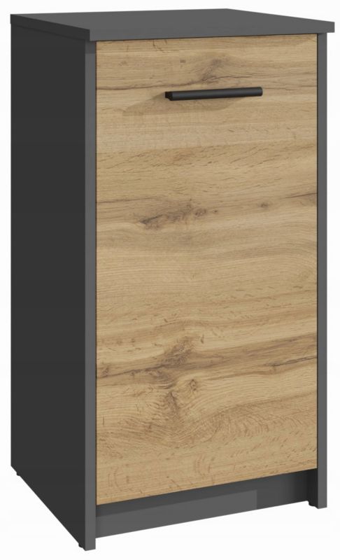 Komode Skab Bodo 1D 40 cm Antracit-Eg