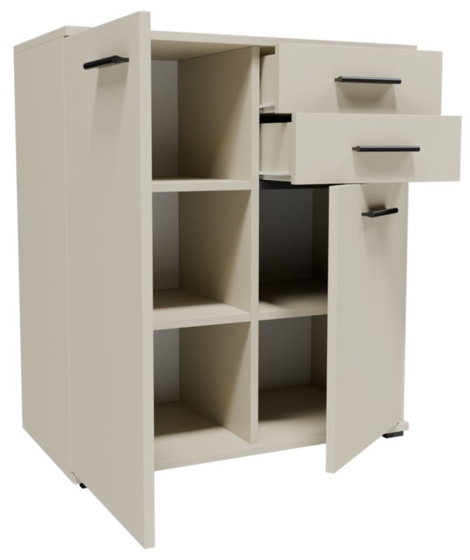 Komoda CR3-KD2 69 cm Kaszmir Kompakt