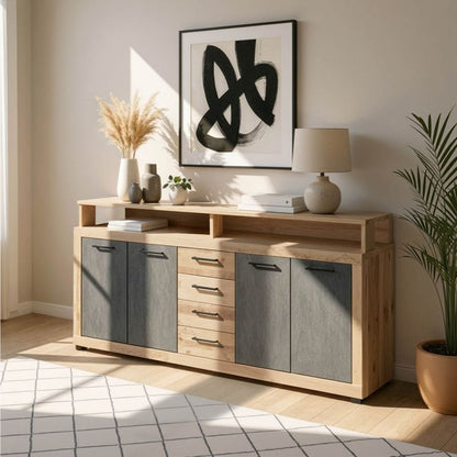 Komoda Blago 190 cm Eg Råsort