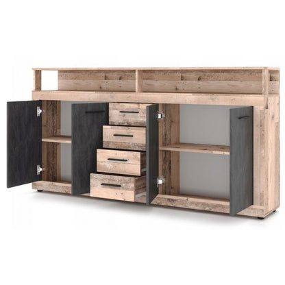 Komoda Blago 190 cm Eg Råsort